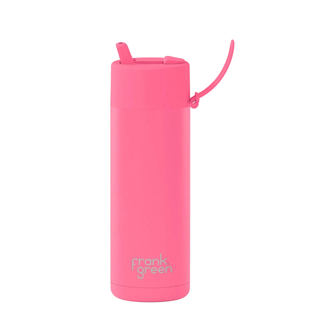 Frank Green Flipstraw Reusable Bottle 20oz/595ml - Bubblegum Blast