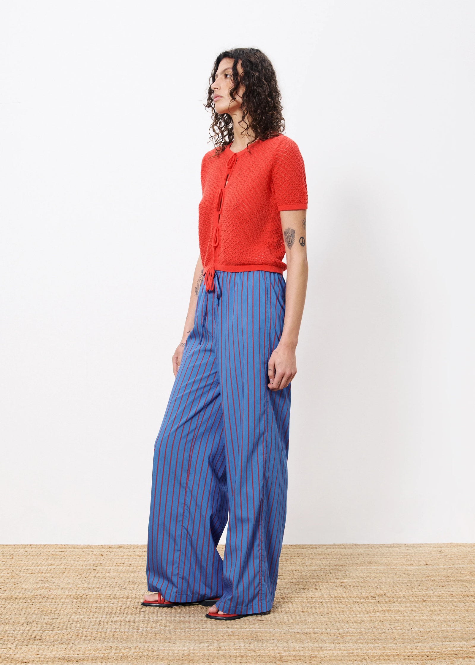 FRNCH Edeline Pants - Bleu Electrique