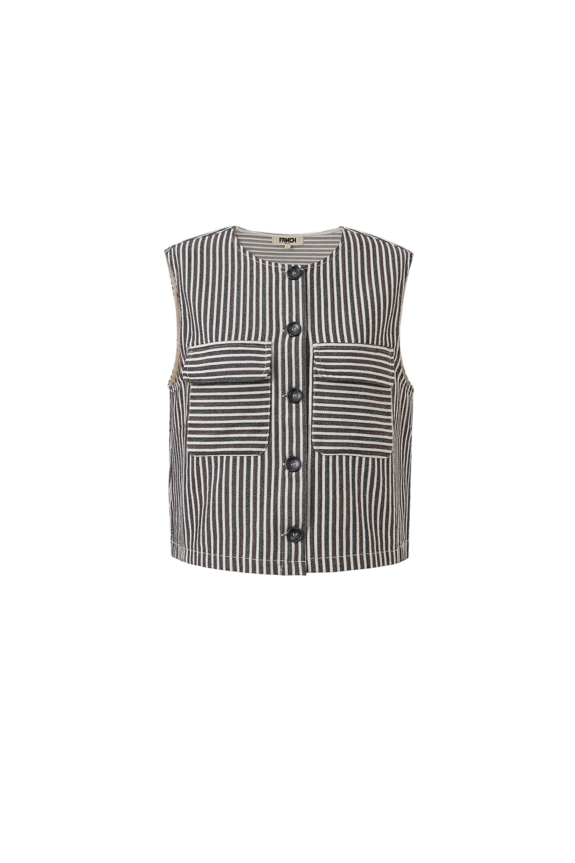 FRNCH Sadet Vest - Chocolat