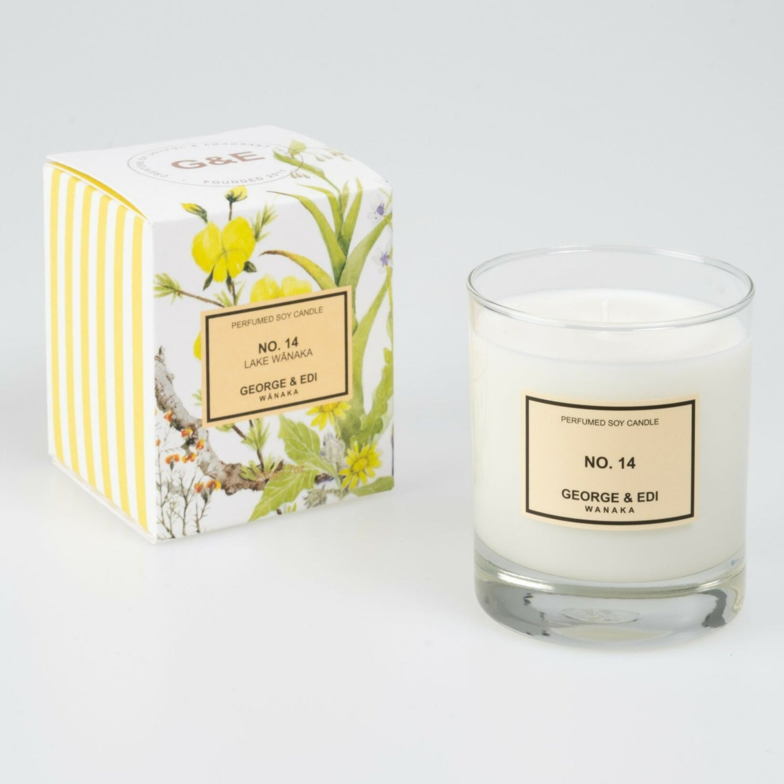 george & edi standard perfumed candle no. 14