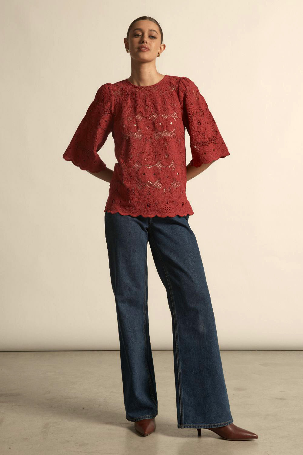 Zoe Kratzmann Glisten Top - Raspberry