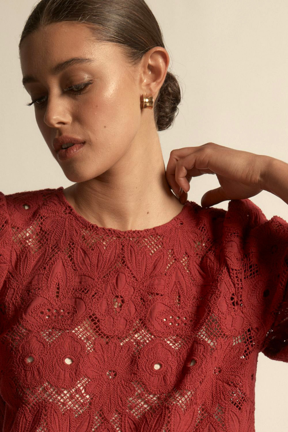 Zoe Kratzmann Glisten Top - Raspberry