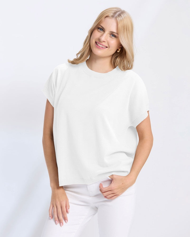 Stella and Gemma Gwen Tee - White