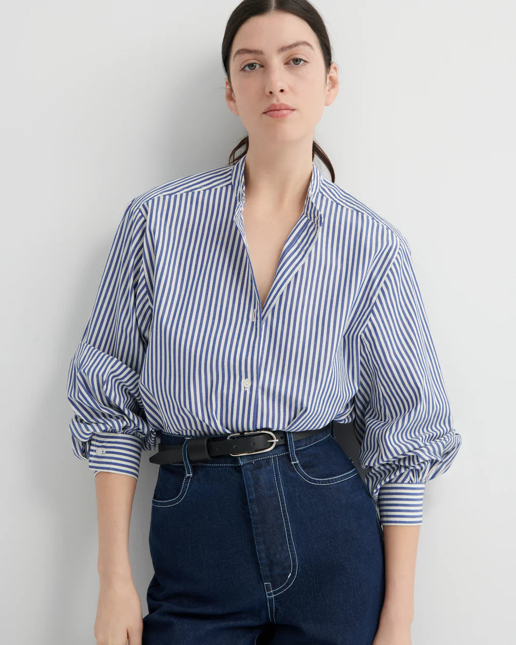 Kowtow Impression Shirt - Workwear Stripe