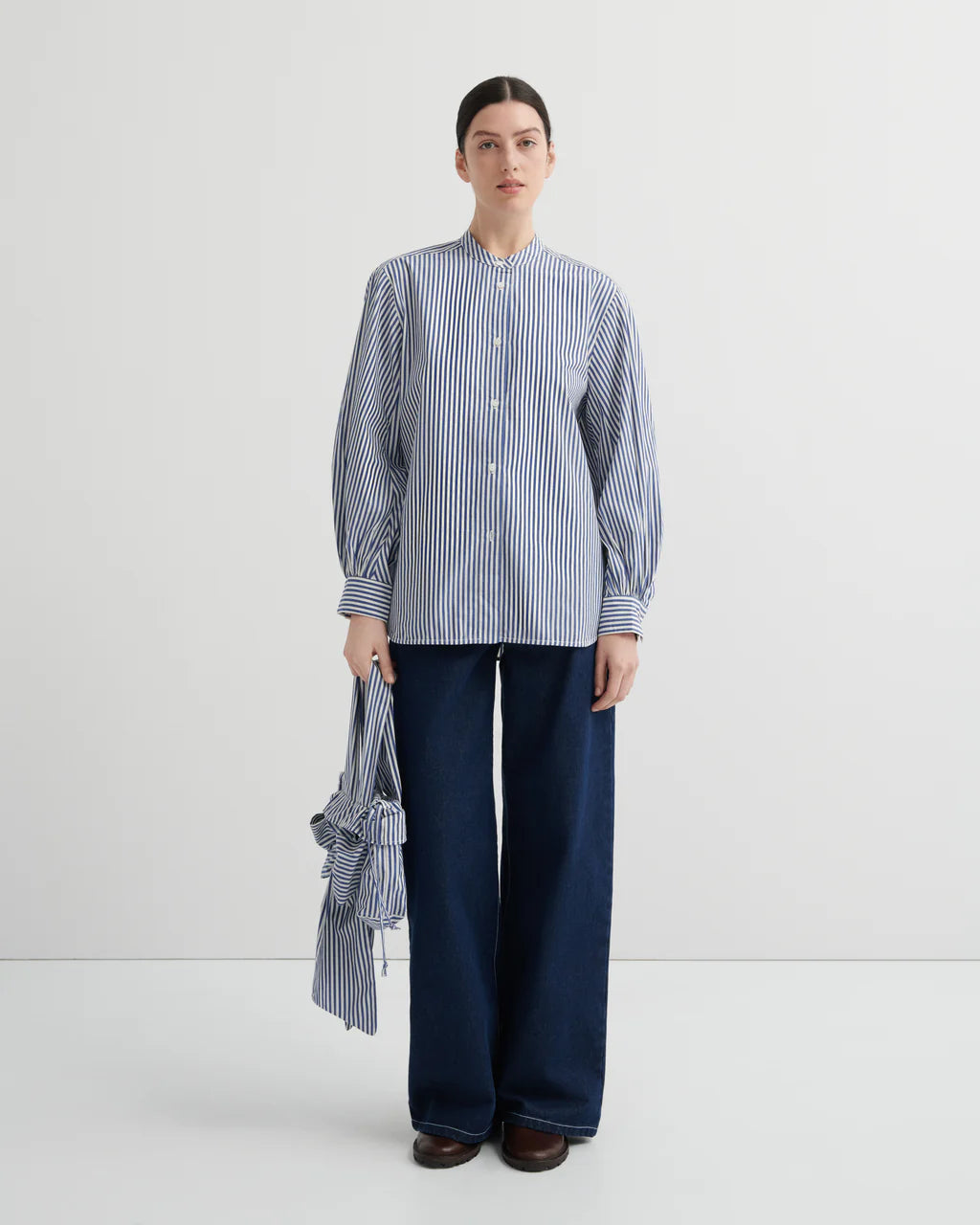 Kowtow Impression Shirt - Workwear Stripe