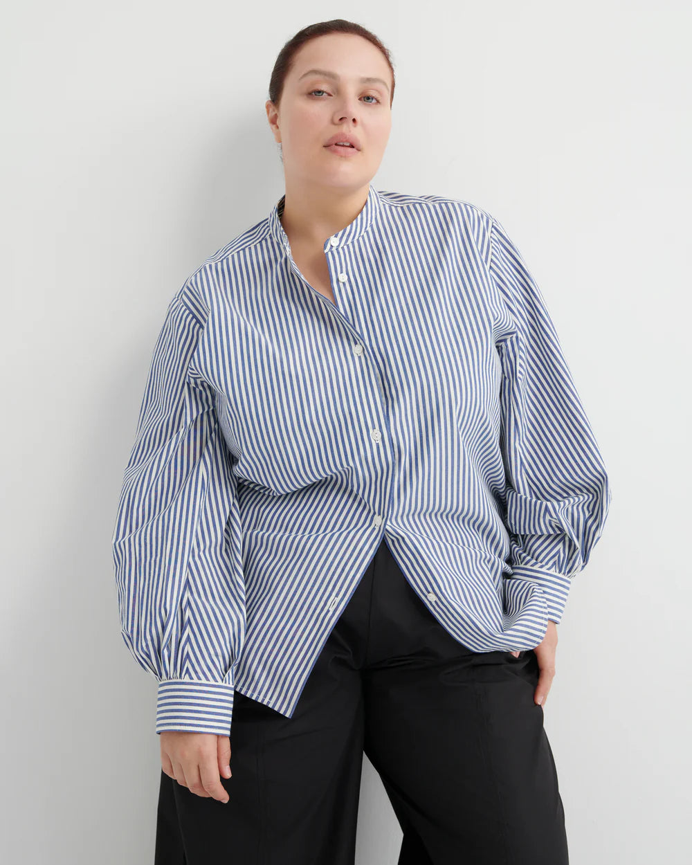 Kowtow Impression Shirt - Workwear Stripe