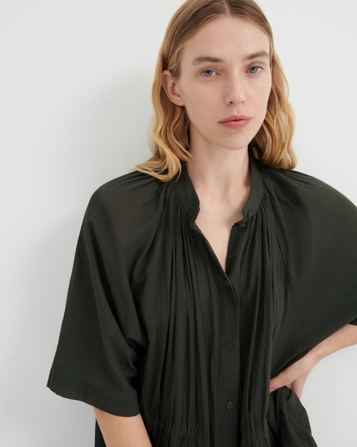 Kowtow Intuition Dress - Dark Forest
