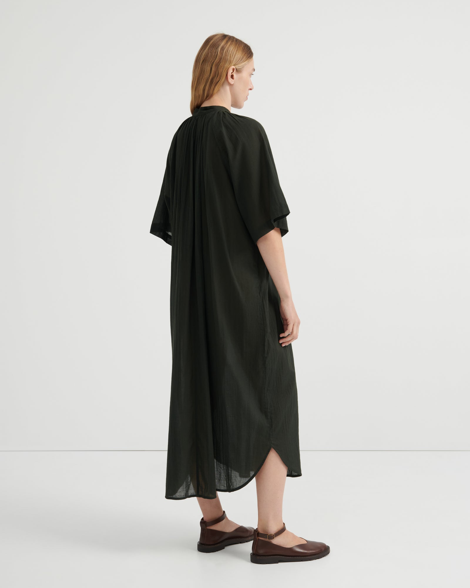 Kowtow Intuition Dress - Dark Forest