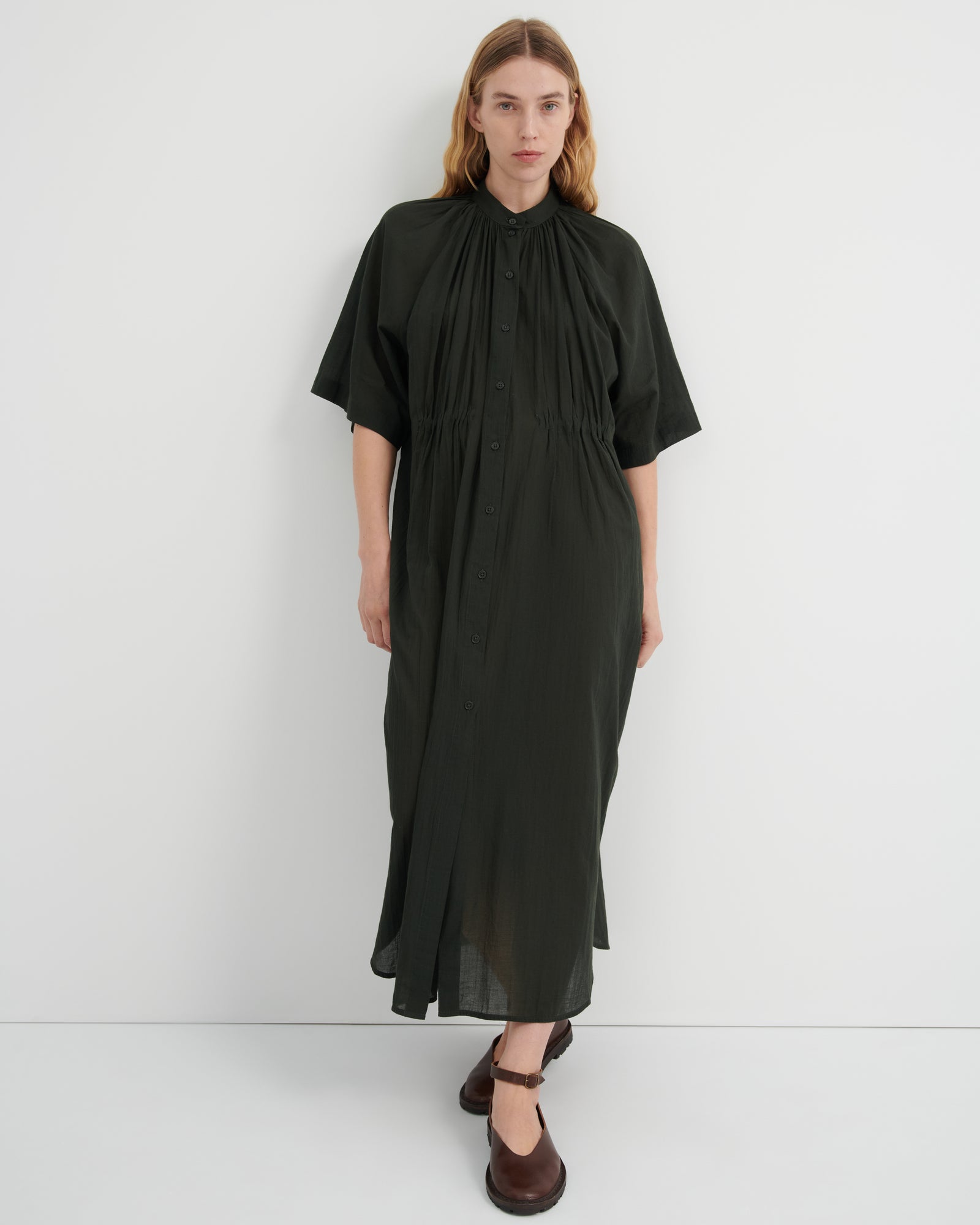 Kowtow Intuition Dress - Dark Forest