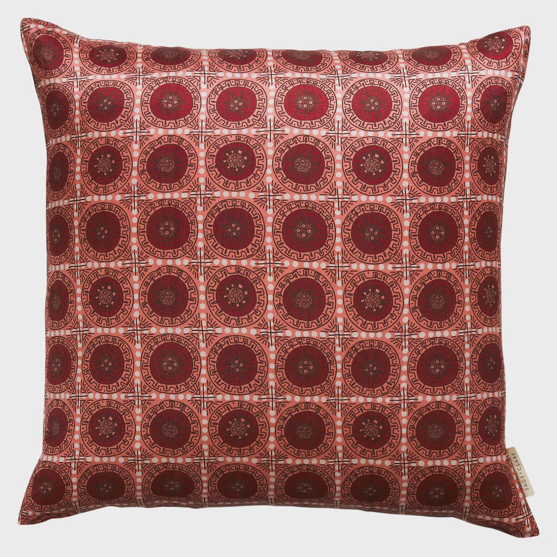 Sage and Clare Gabriella Cushion - Hibiscus