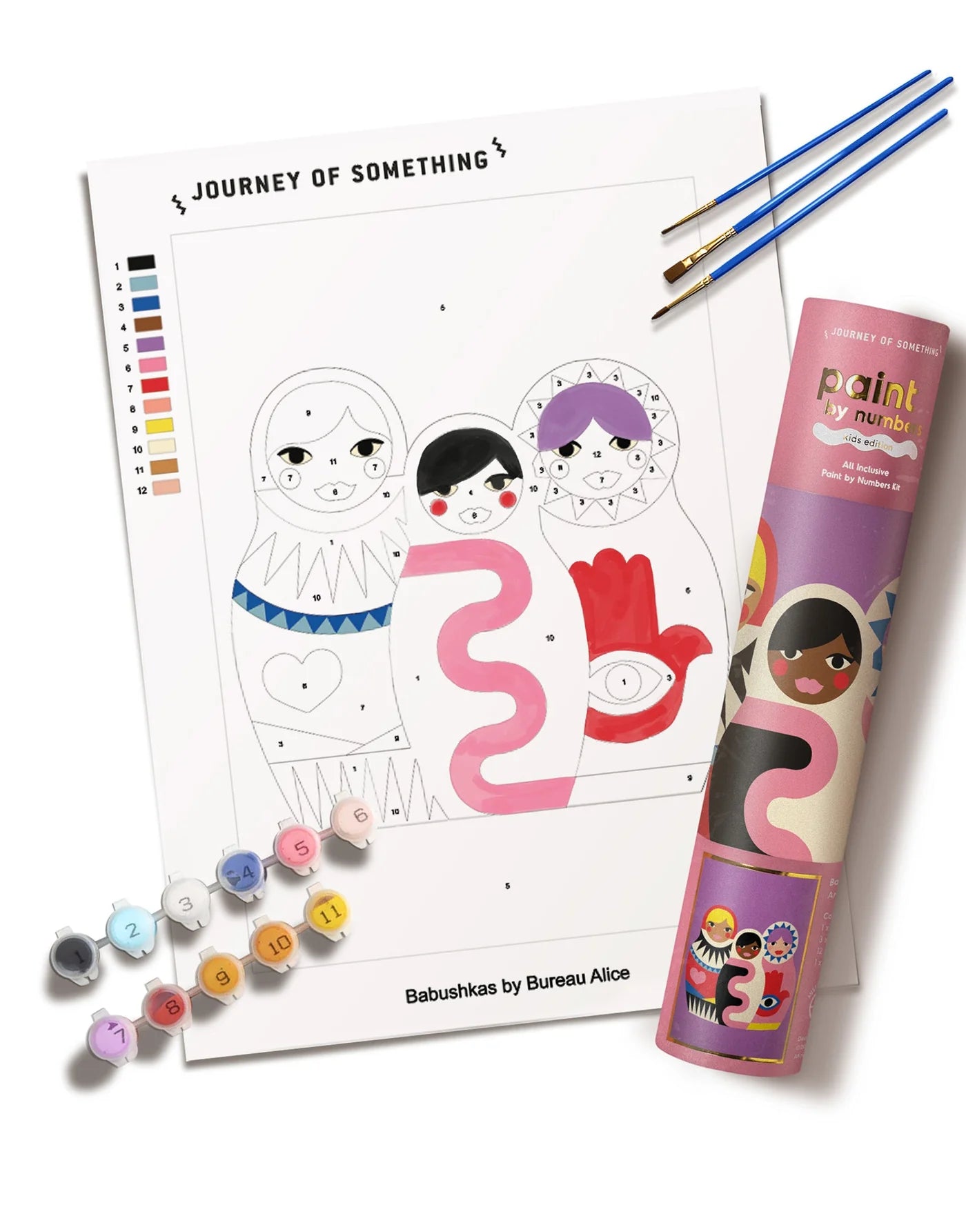 Kids Paint by Numbers - Babushka
