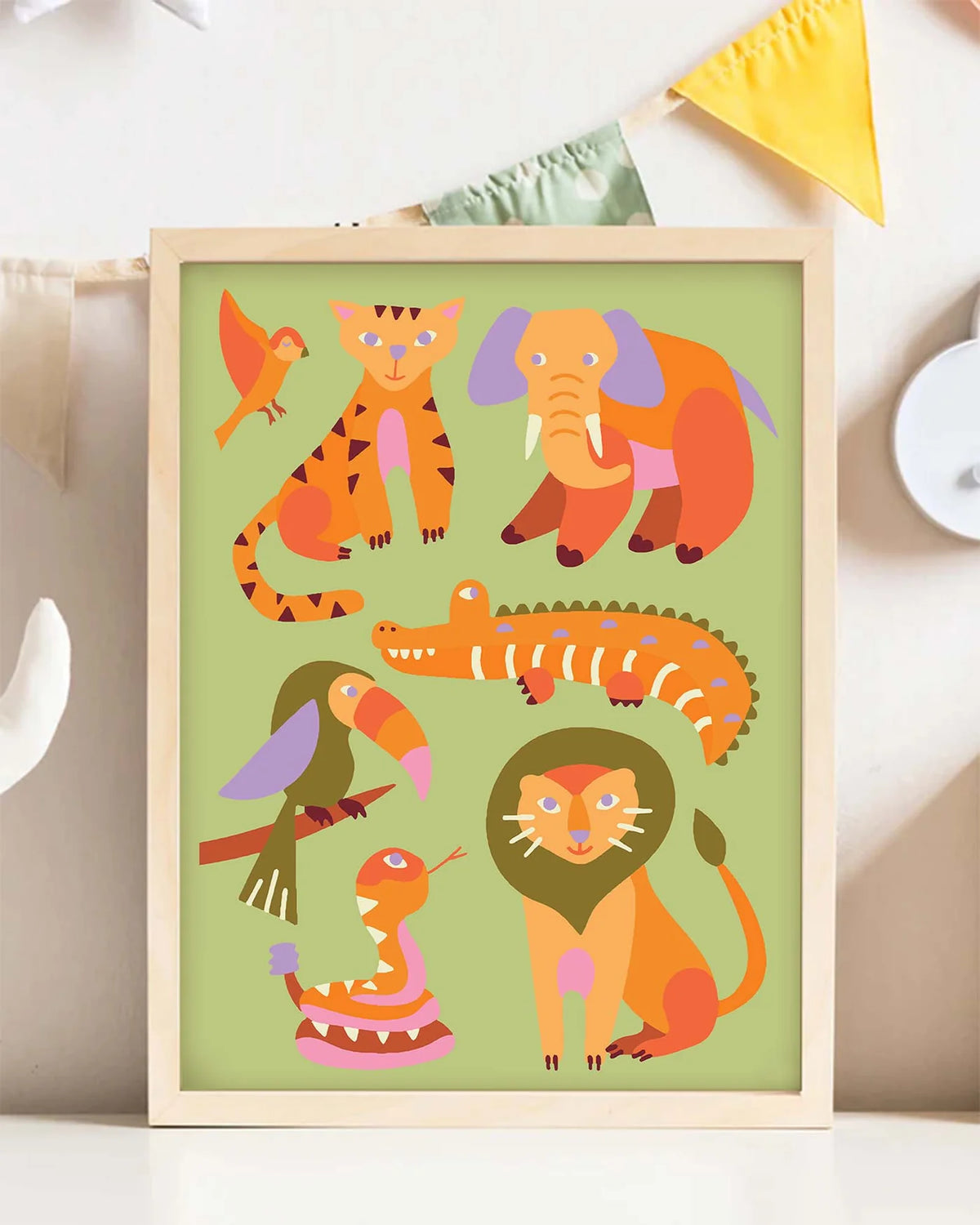 Kids Paint by Numbers - Little Safari