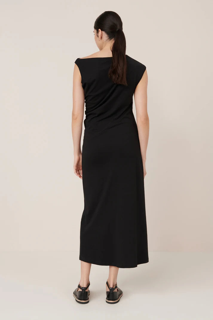 Kowtow Asymmetric Dress - Black