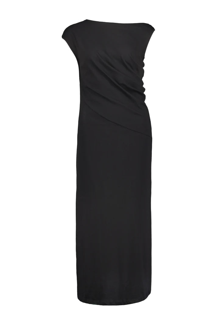 Kowtow Asymmetric Dress - Black