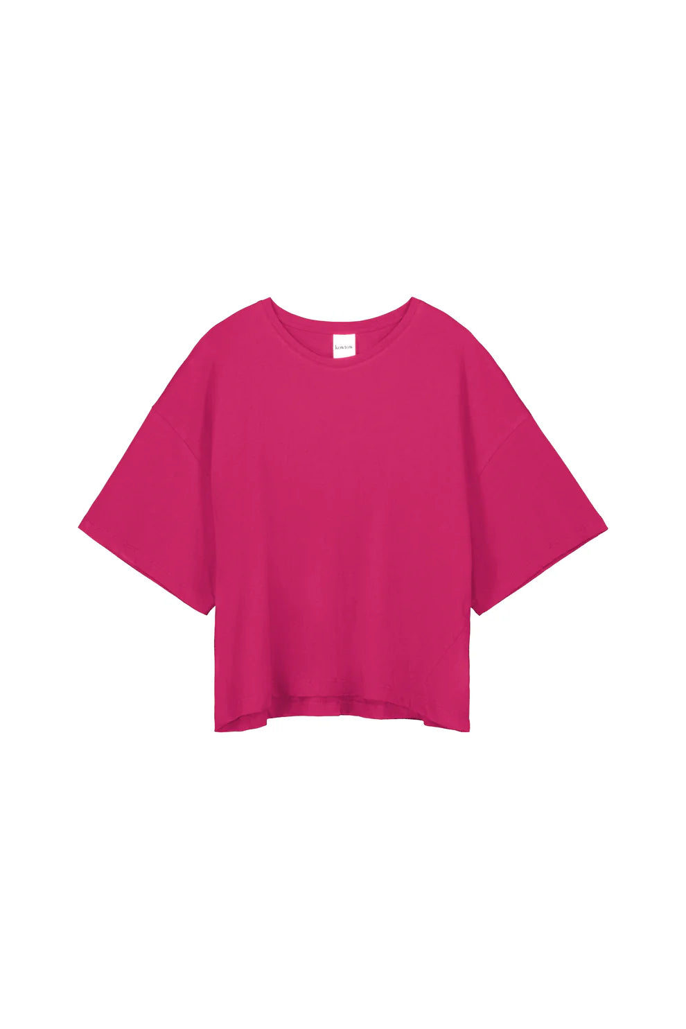 Kowtow Light Boxy Tee - Magenta