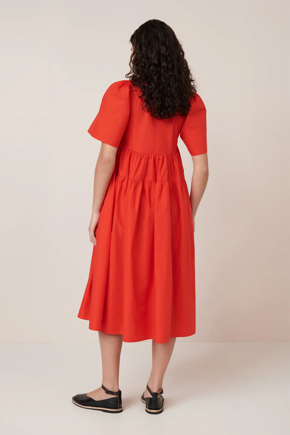 Kowtow Maquette Dress - Scarlet