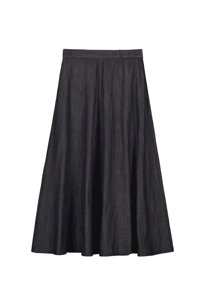 Kowtow Rotation Skirt - Black Ecru