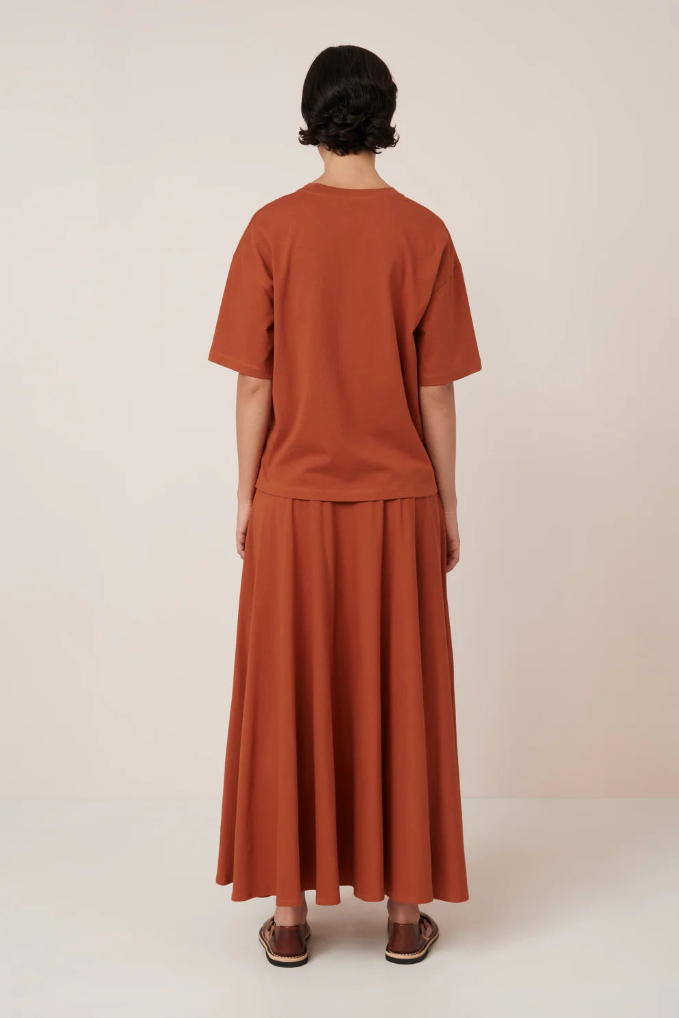 Kowtow Sphere Skirt - Clay Red