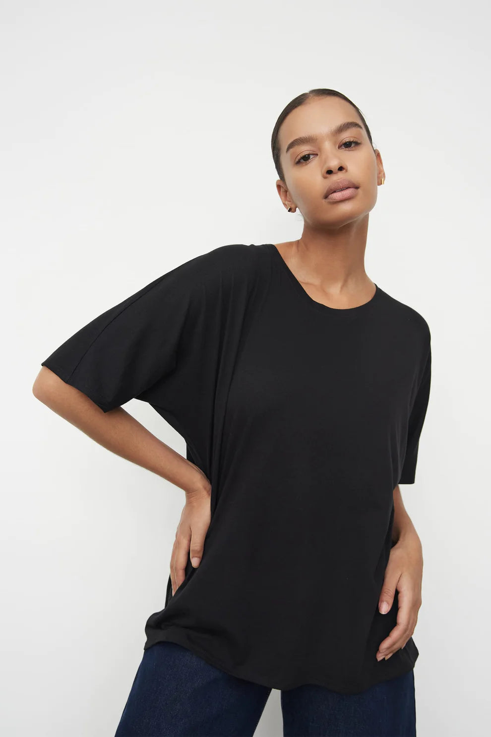 Kowtow Loose Tee - Black