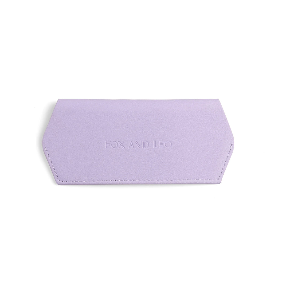 Fox and Leo Slimline Glasses Case - Lilac