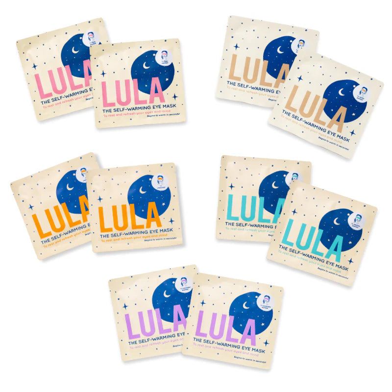 Lula Self Warming Eye Masks 10pk - Mixed