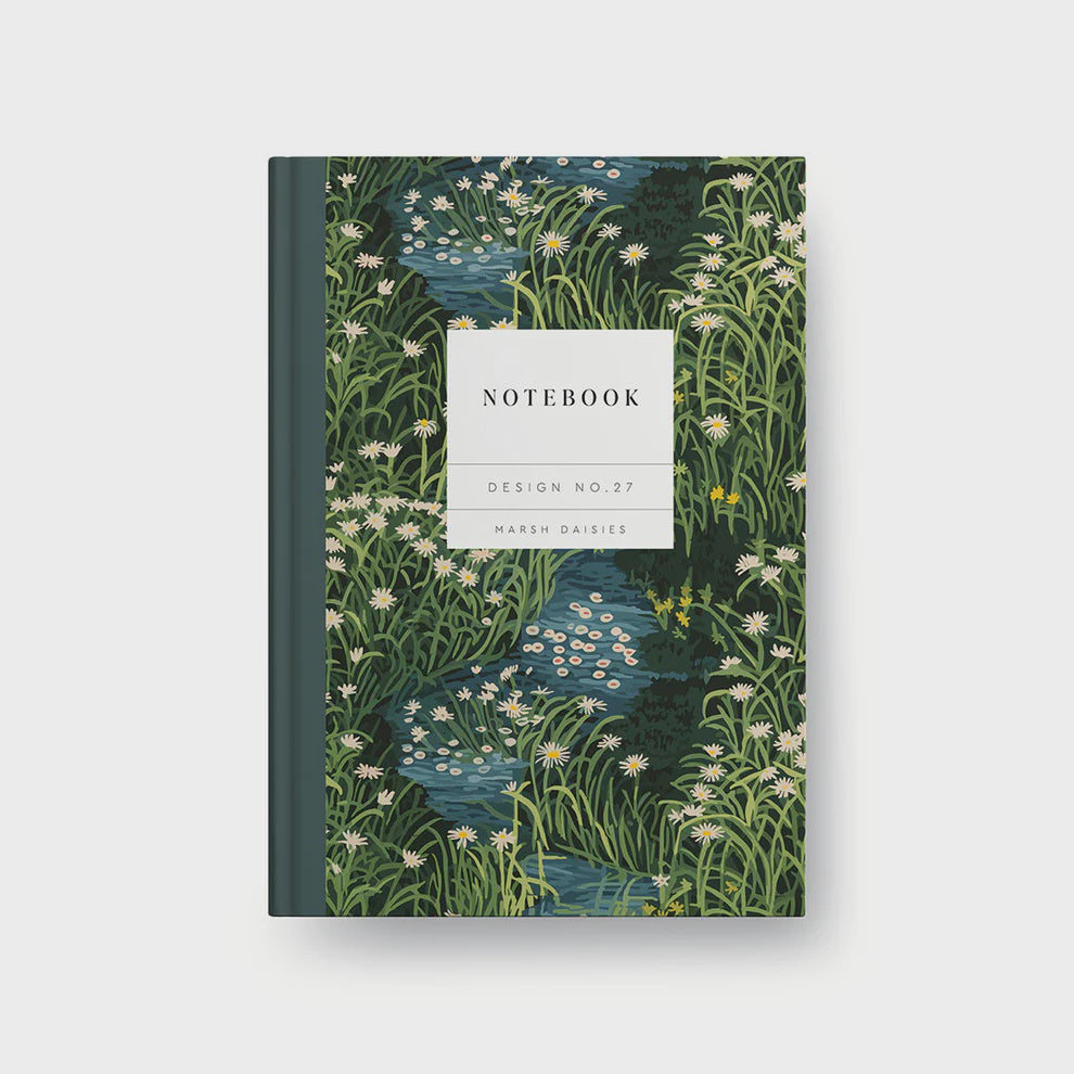 Kaleido Marsh Daisies Notebook