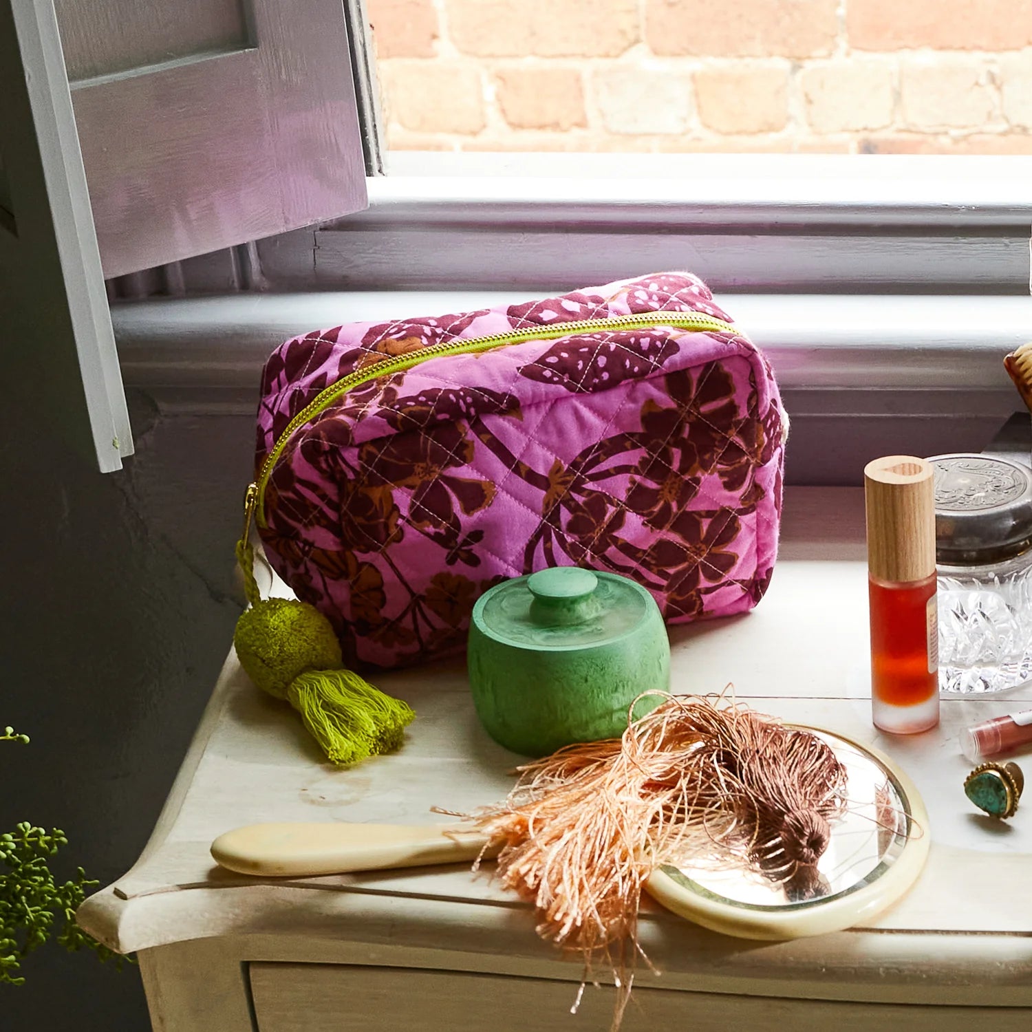 Sage and Clare Beauty Bag - Jeanette