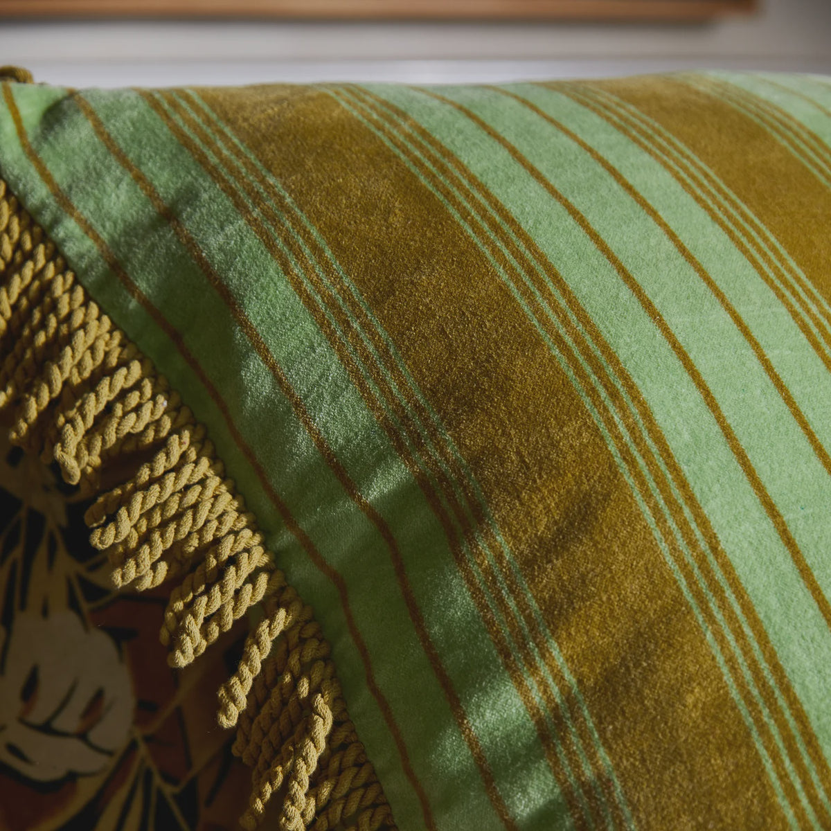 Sage and Clare Brigitte Cushion - Olive