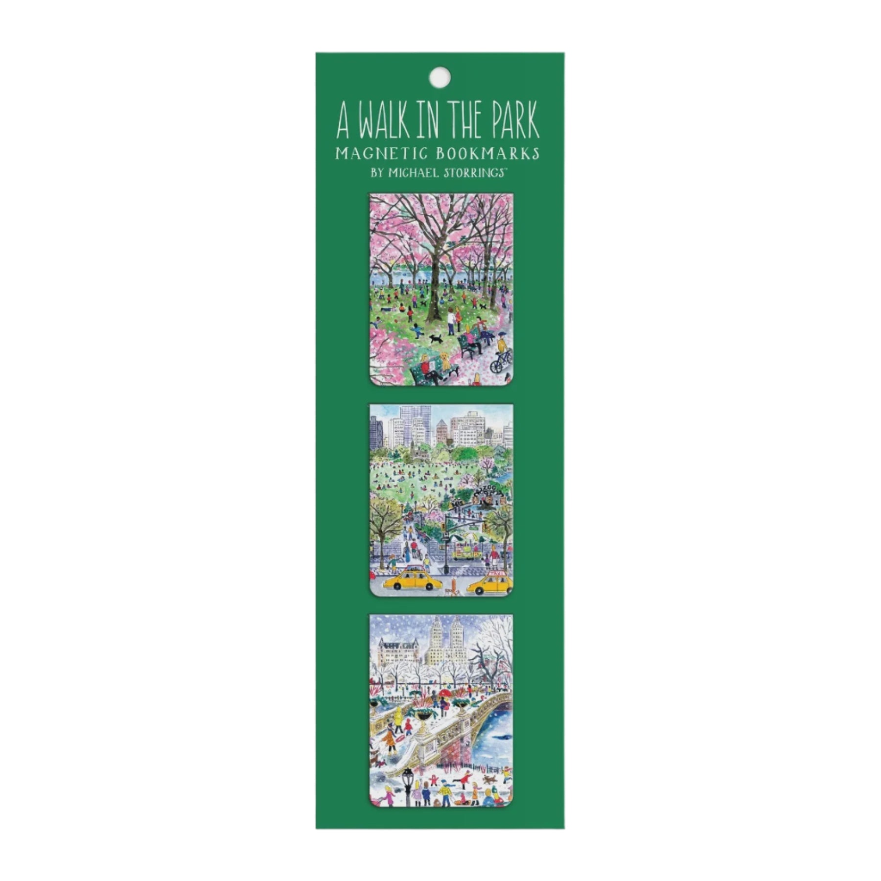 Magnetic Bookmarks - A Walk in the Park