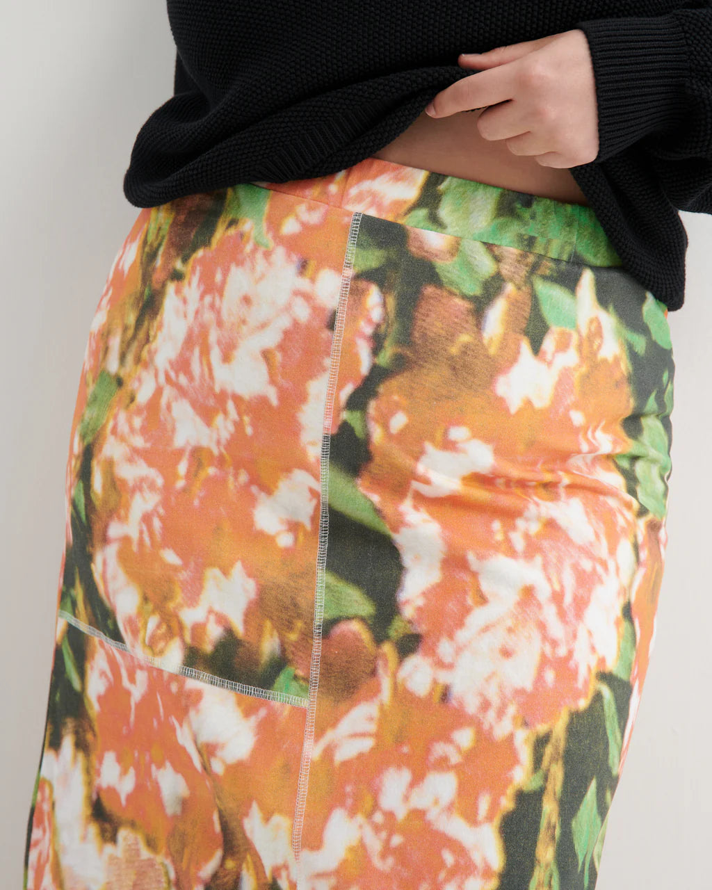 Kowtow Montage Skirt - Flower Book