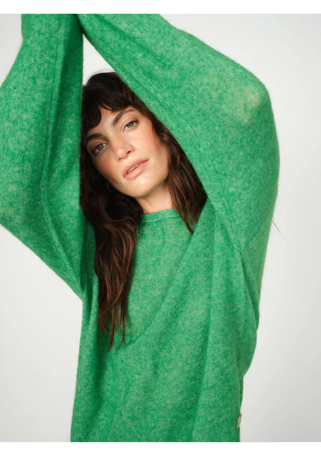 Mos Mosh Mape O Neck Knit - Amazon