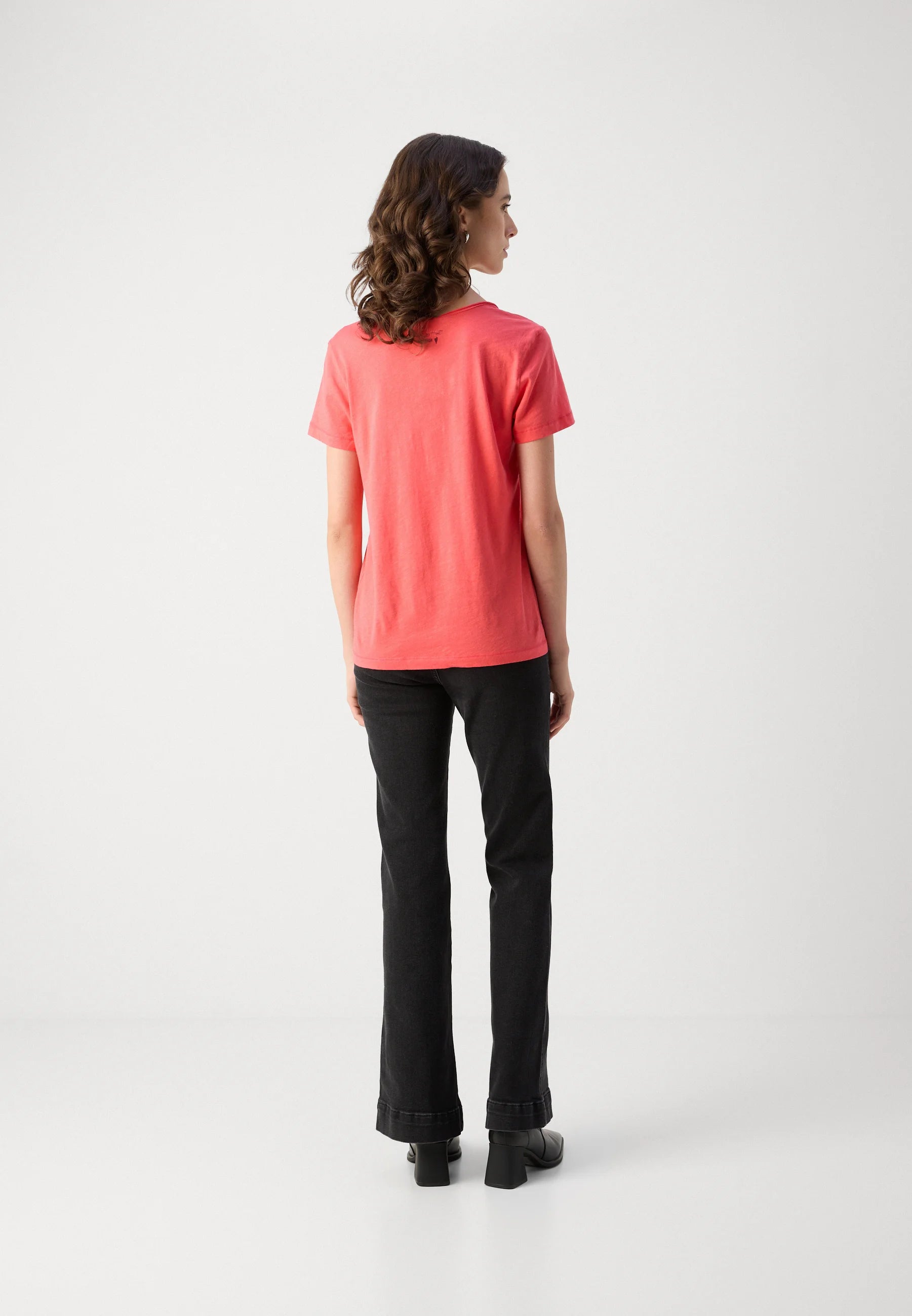 Mos Mosh Astin Basic Tee - Cayenne