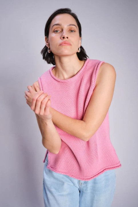 Mos Mosh Aubin Knit Top - Cashmere Rose