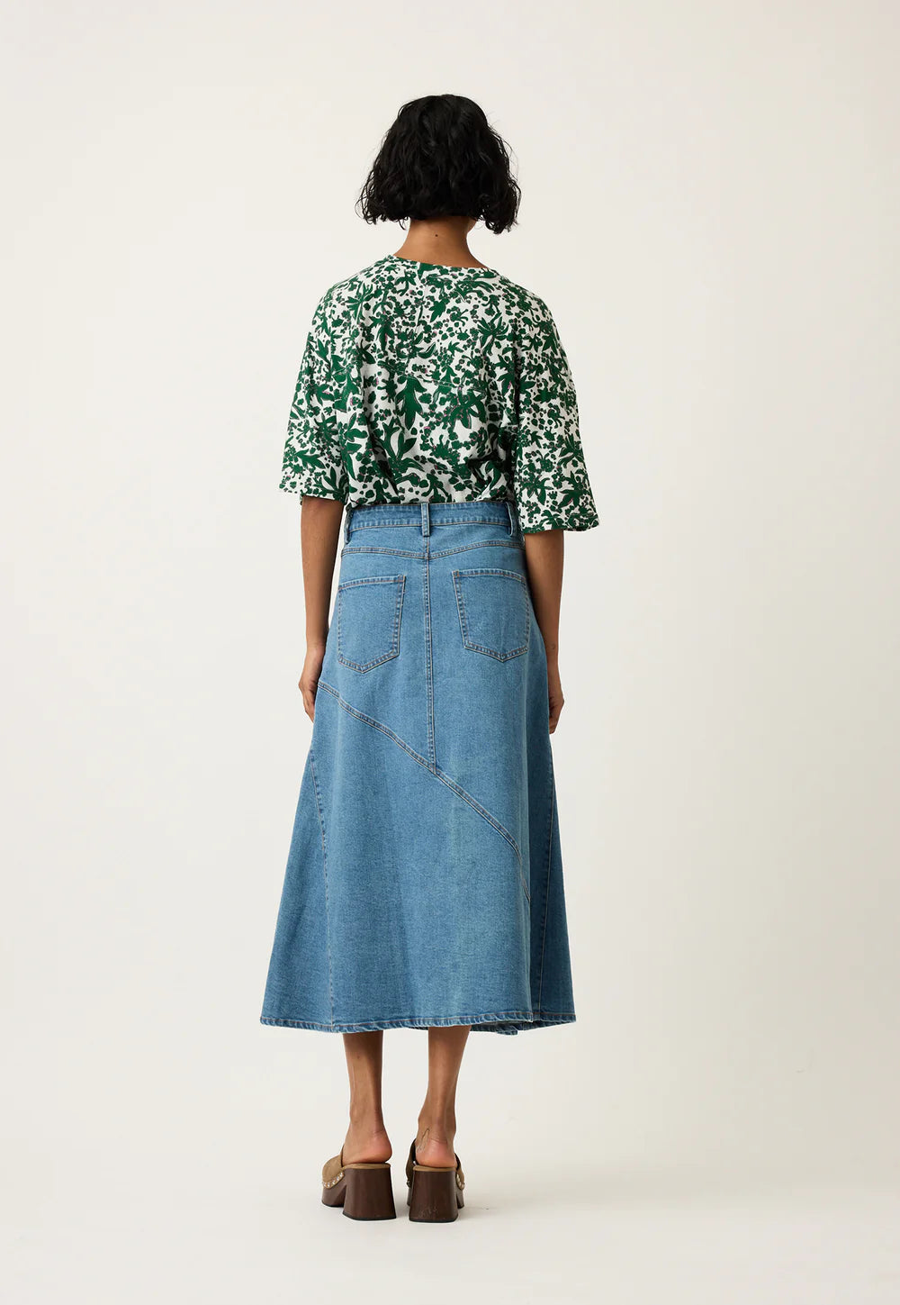 Nancybird Aurora Skirt - Denim