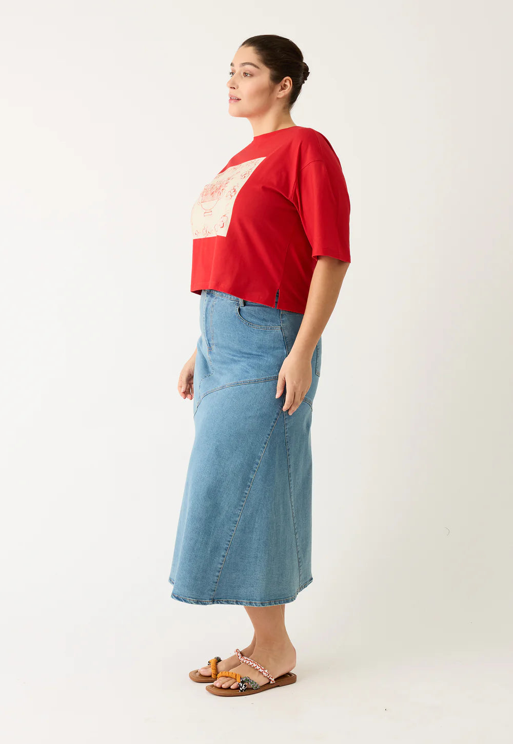 Nancybird Aurora Skirt - Denim