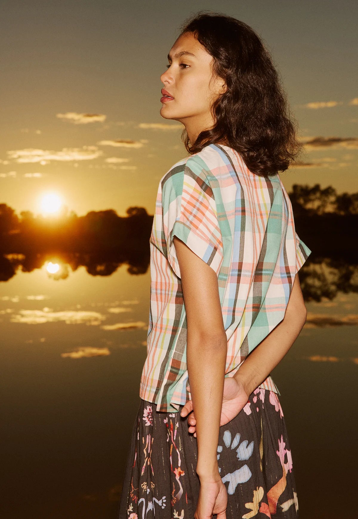 Nancybird Dolman Top - Summer Check