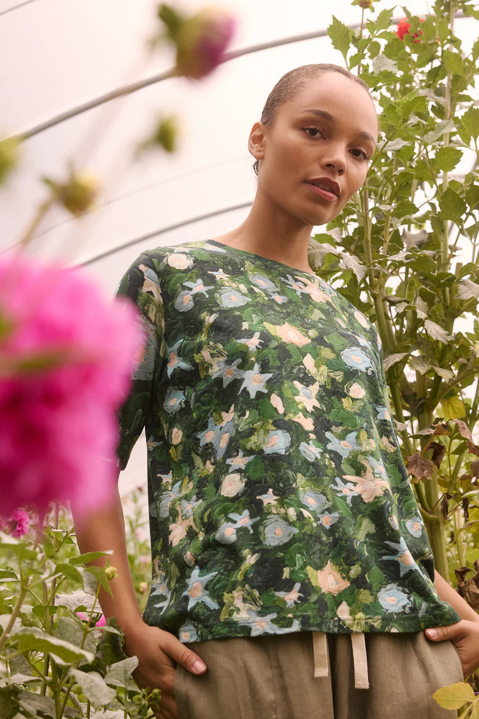 Nancybird Grace Tee - Garden