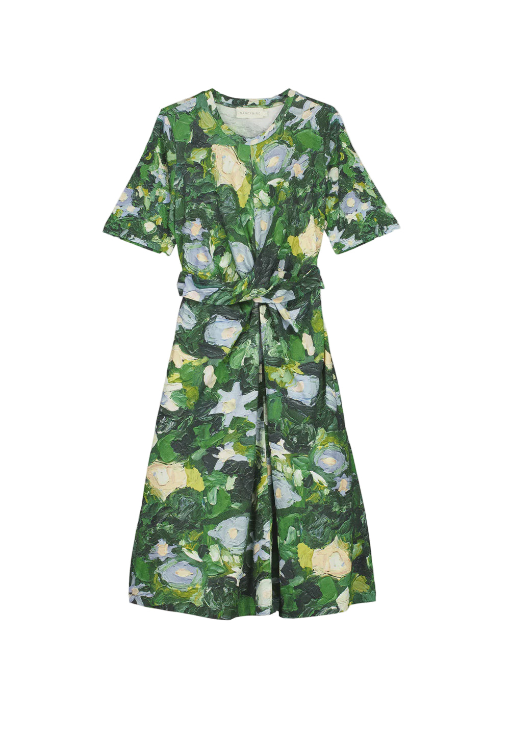 Green floral dress nancybird