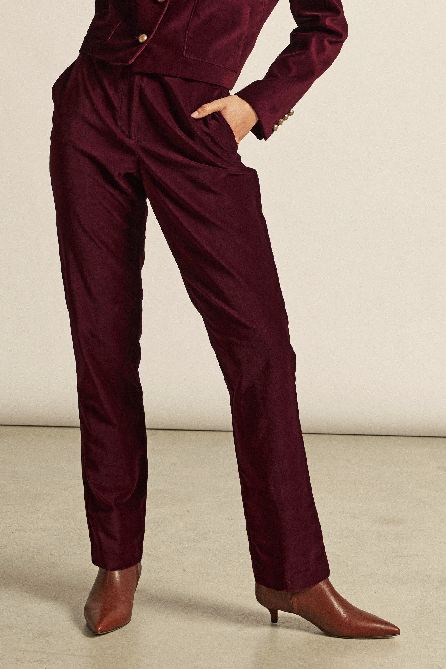 Zoe Kratzmann Noble Pant - Berry