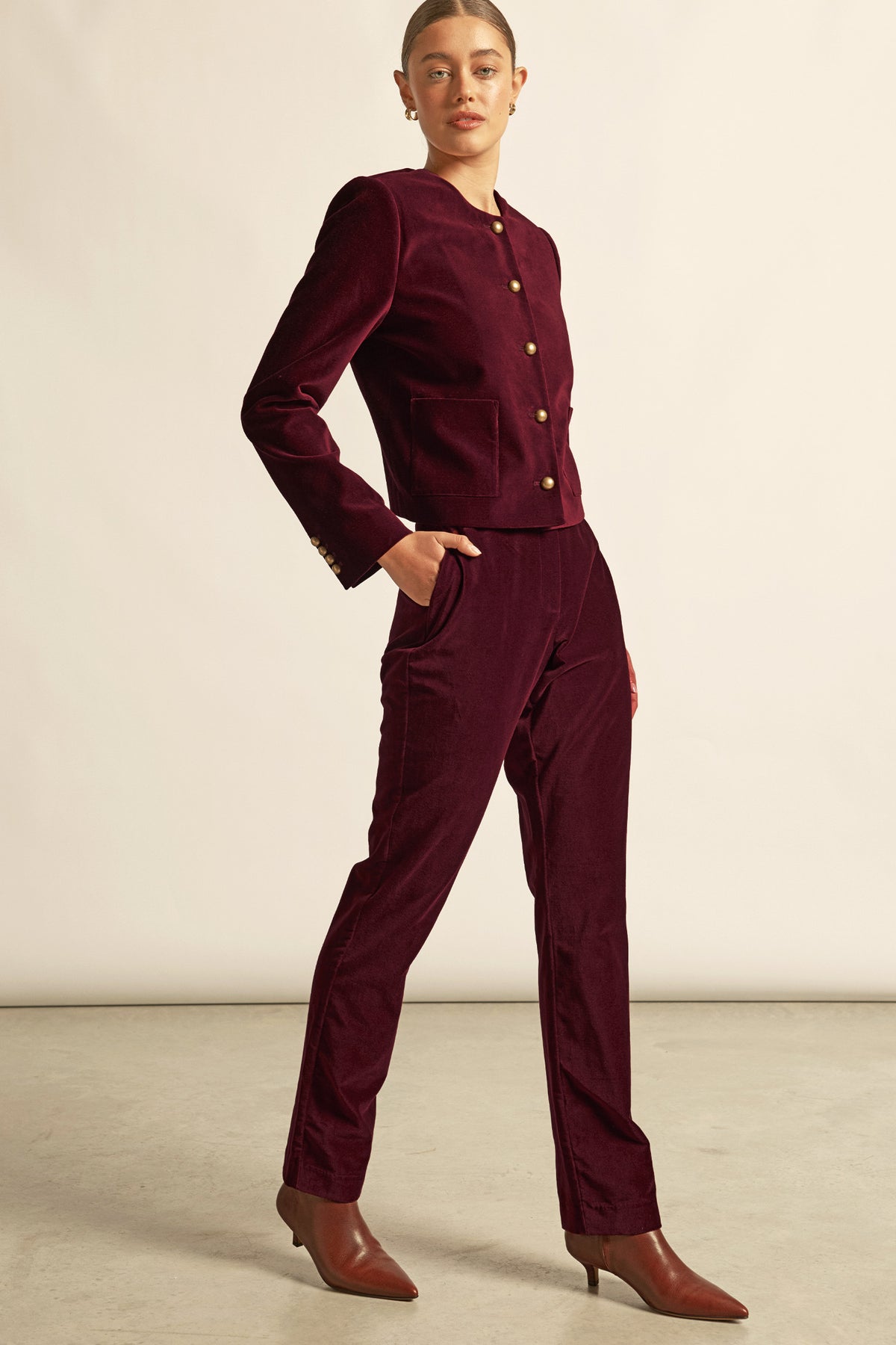 Zoe Kratzmann Noble Pant - Berry