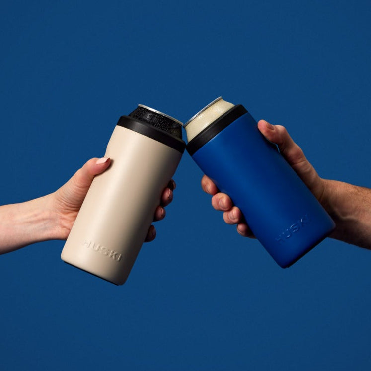 ocean_blue bug can huski cooler sAND BEIGE