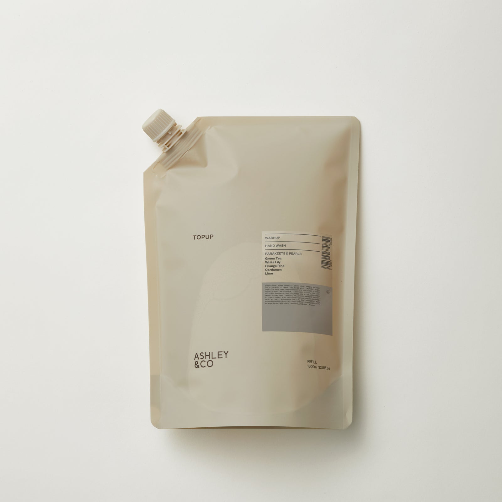 Ashley & Co Topup Washup 1000ml