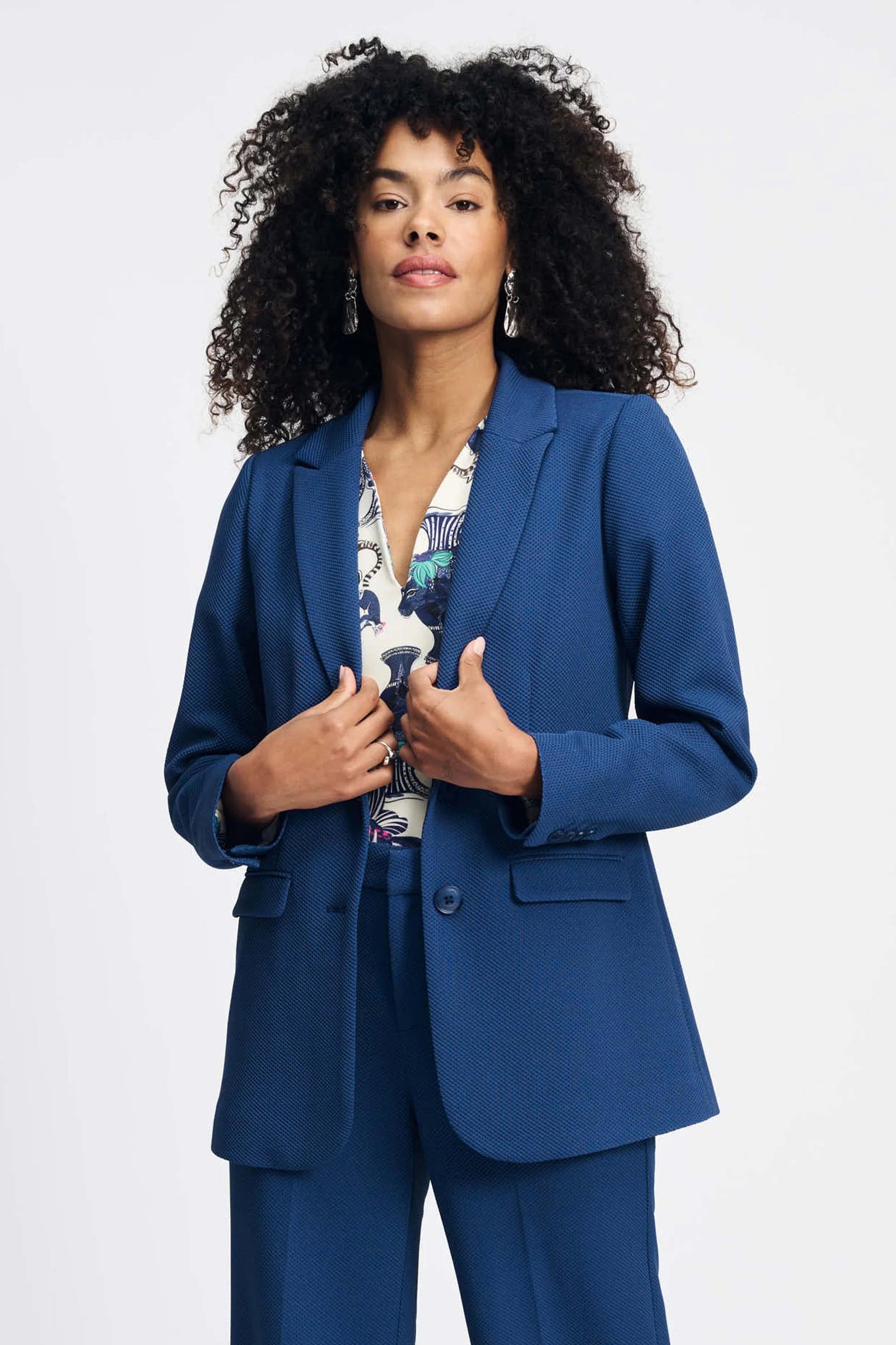 POM Amsterdam Blazer - Sapphire Blue
