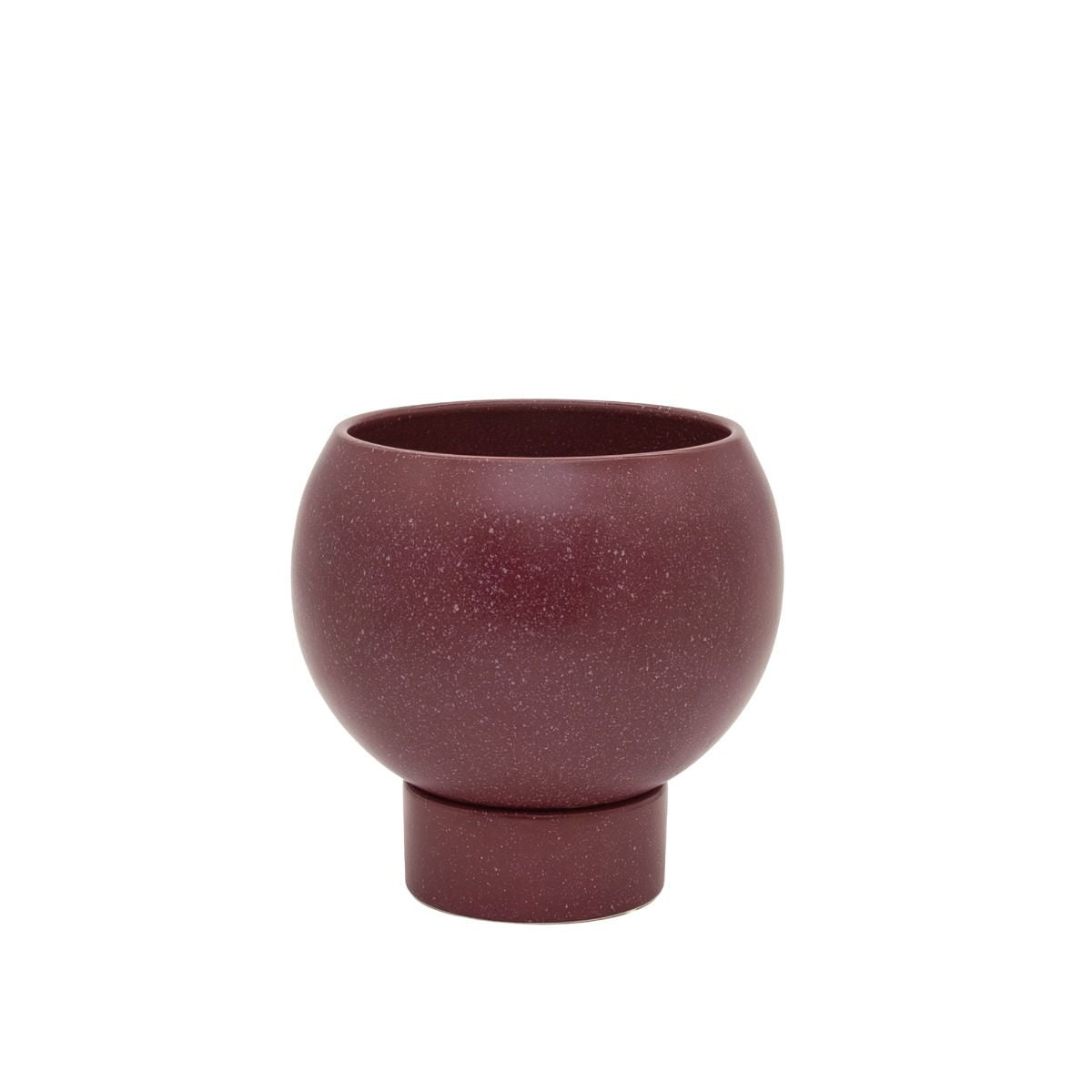 Orbit Medium Planter - Ruby