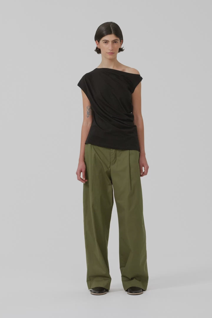 Kowtow Asymmetric Top - Black