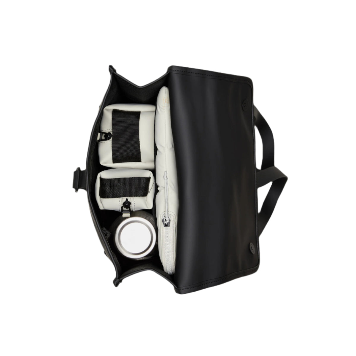 rains backpack inside