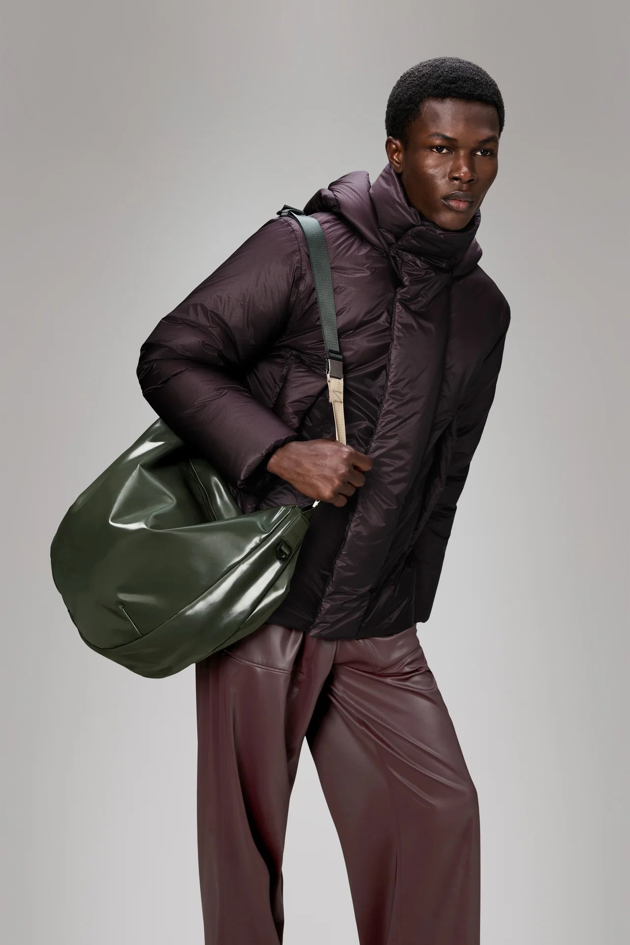 Rains Valera Shoulder Bag Large 14670 - Swamp