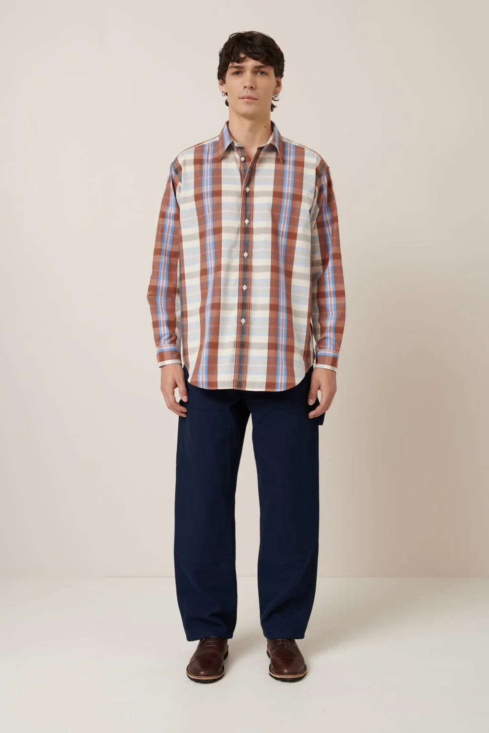 Kowtow Ralph Shirt - Terra Check