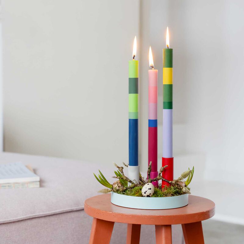 Remember Magnetic Candle Holder Luna Mini - Blue