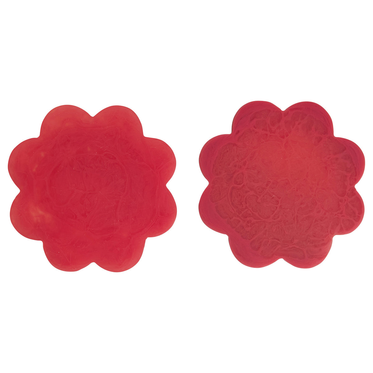 Sage and Clare Cecilia Coasters Set of 2 - Raspberry